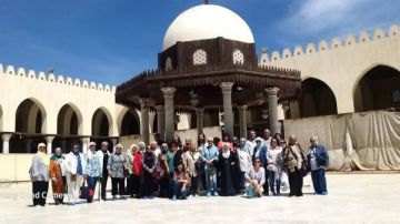 تنشيط السياحة تستقبل مجموعتي حلوة يابلادي ومحبي التراث المصري بدمياط