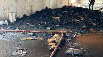 انتداب المعمل الجنائي لمعاينة حريق داخل مطبخ بالقصر العيني