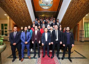 محافظ كفر الشيخ: التنمية مسؤولية تشاركية والشباب شركاء في صناعة المستقبل محافظ كفر الشيخ: التنمية مسؤولية تشاركية والشباب شركاء في صناعة المستقبل