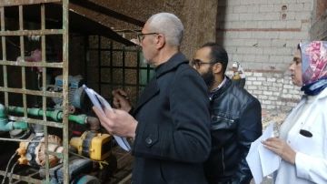 مياه الإسكندرية تواصل حملاتها لقراءة العدادات ومراجعة التعديات