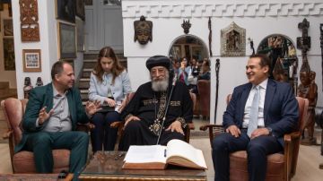 البابا تواضروس: مصر متحفا مفتوحا يحمل تراثا فريدا من المعابد والآثار والأديرة والمكتبات البابا تواضروس: مصر متحفا مفتوحا يحمل تراثا فريدا من المعابد والآثار والأديرة والمكتبات