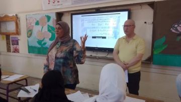 آلاف طلاب الثانوية فى بورسعيد يواصلون إقبالهم على المراجعات المجانية شاهد