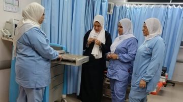 لجنة من صحة البحر الأحمر تتفقد مستشفى حميات الغردقة لمتابعة جودة الخدمات لجنة من صحة البحر الأحمر تتفقد مستشفى حميات الغردقة لمتابعة جودة الخدمات