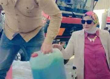 تموين مطروح تضبط كميات من مياه السيارات مجهولة المصدر تموين مطروح تضبط كميات من مياه السيارات مجهولة المصدر