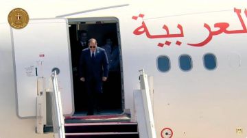 لحظة وصول الرئيس السيسي العاصمة العراقية بغداد للمشاركة في القمة العربية الـ34.. فيديو