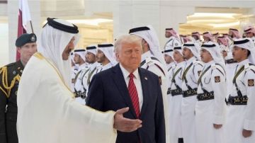 هذا ما قاله أمير قطر وترامب خلال زيارة الرئيس الأمريكي للدوحة