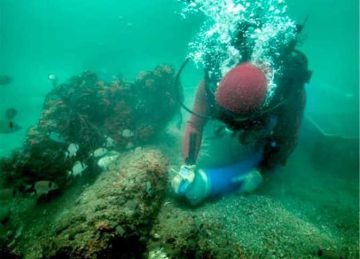 بحضور محافظ الإسكندرية.. الحكومة تبحث الاستفادة من الآثار الغارقة بخليج أبي قير (صور) بحضور محافظ الإسكندرية.. الحكومة تبحث الاستفادة من الآثار الغارقة بخليج أبي قير (صور)