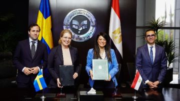 مصر والسويد توقعان خطاب نوايا لتعزيز التعاون في الطاقة الكهربائية مصر والسويد توقعان خطاب نوايا لتعزيز التعاون في الطاقة الكهربائية