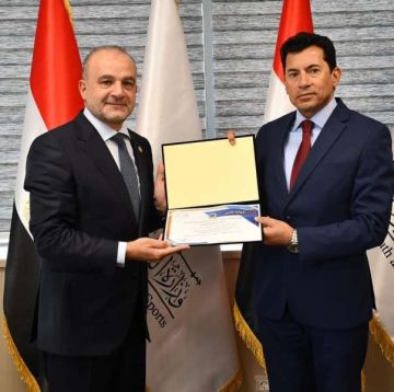صبحي : الرياضة المصرية في قلب الاهتمام الرئاسي ونعمل على تكثيف الشراكات الدولية صبحي : الرياضة المصرية في قلب الاهتمام الرئاسي ونعمل على تكثيف الشراكات الدولية