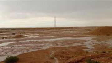 موجة من الطقس السيء تضرب مدينة الحسنة بشمال سيناء