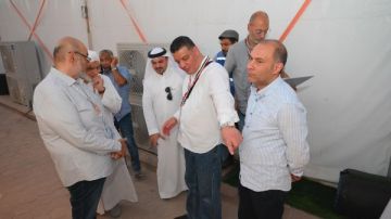 وصول آخر أفواج حجاج الجمعيات الأهلية إلى الأراضي المقدسة .. اليوم وصول آخر أفواج حجاج الجمعيات الأهلية إلى الأراضي المقدسة .. اليوم