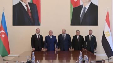 رئيس الشيوخ من باكو: مصر وأذربيجان شريكان في التنمية.. وندعو لتعزيز الاستثمار