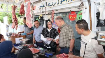 محافظ الإسماعيلية يوجه بالتفتيش على نقاط الذبيح ومحال الجزارة