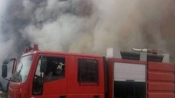 السيطرة على حريق داخل صالة جيم في مدينة نصر السيطرة على حريق داخل صالة جيم في مدينة نصر