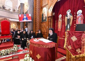  لأول مرة .. البابا تواضروس يزور كنيسة القديسين مكسيموس ودوماديوس بالإسكندرية ويلقي عظة روحية عن الشجرة المغروسة 