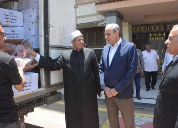 محافظة الغربية توزع 2 طن من لحوم صكوك الأضاحي للفئات الأولى بالرعاية