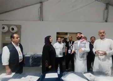 رئيس بعثة الحج السياحي تتفقد مخيمات الحجاج بمنطقة عرفات (صور) رئيس بعثة الحج السياحي تتفقد مخيمات الحجاج بمنطقة عرفات (صور)