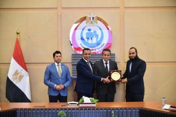 وزير الصحة يعقد لقاء موسعا مع لجنة الصحة والسكان بنموذج محاكاة مجلس الشيوخ بوزارة الشباب والرياضة