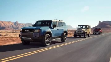 تويوتا لاند كروزر برادو 2025 بتحديثات جديدة لمحبي الطرق الوعرة تويوتا لاند كروزر برادو 2025 بتحديثات جديدة لمحبي الطرق الوعرة