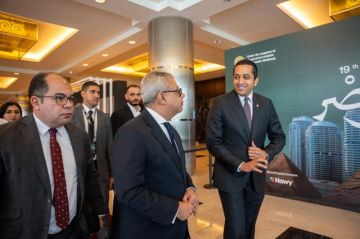 سفير مصر بالسعودية يفتتح معرض عقارات النيل بالرياض بمشاركة 25 شركة كبرى