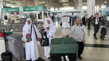 التضامن: عودة آخر أفواج حجاج الجمعيات الأهلية من الأراضي المقدسة.. غدا التضامن: عودة آخر أفواج حجاج الجمعيات الأهلية من الأراضي المقدسة.. غدا