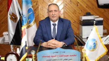 انفجار خط مياه رئيسي في المحلة.. صور انفجار خط مياه رئيسي في المحلة.. صور