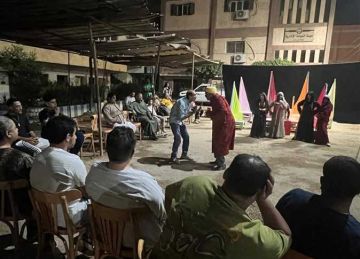 طعم الخوف .. عرض مسرحي لفرقه بني مزار في المنيا طعم الخوف .. عرض مسرحي لفرقه بني مزار في المنيا