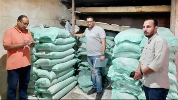 ضبط 2761 مخالفة تموينية متنوعة ومصادرة 45 طنا من السلع المدعمة بالجيزة