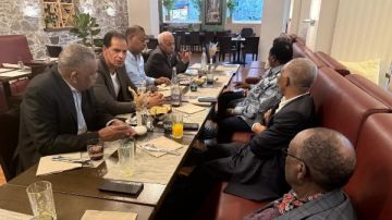 مباحثات تجمع بين عمال مصر وكينيا في جنيف لتبادل الخبرات والتنسيق مباحثات تجمع بين عمال مصر وكينيا في جنيف لتبادل الخبرات والتنسيق