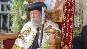 تجليس نيافة الأنبا إيلاريون على كرسي إيبارشية البحيرة صور