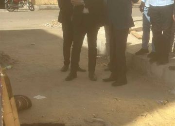 هبوط أرضي يكشف واقعة التنقيب عن الآثار في قصر ثقافة الطفل بالأقصر