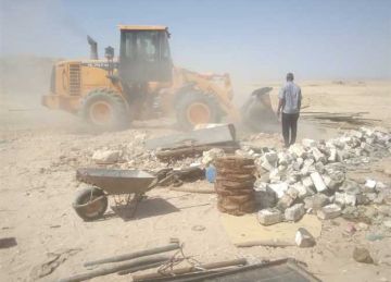 وزير الإسكان: إزالة التعديات عن 80 فدانا بالأقصر الجديدة و15 مخالفة بناء بالساحل الشمالي وزير الإسكان: إزالة التعديات عن 80 فدانا بالأقصر الجديدة و15 مخالفة بناء بالساحل الشمالي