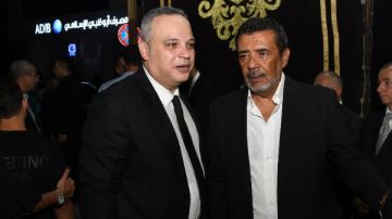 بعد شكوى قلة أعماله .. أول ظهور لـ شريف خيرالله فى عزاء والد تامر عبد المنعم