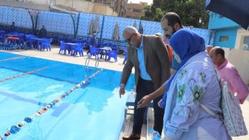 حملة موسعة لمتابعة حمامات السباحة استعدادا لموسم الصيف وعيد الأضحى بالجيزة حملة موسعة لمتابعة حمامات السباحة استعدادا لموسم الصيف وعيد الأضحى بالجيزة