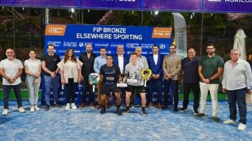 بمشاركة 250 لاعبا.. يوسف حسام ولاكاميري يتوجان بلقب البطولة الدولية للبادل بسبورتنج