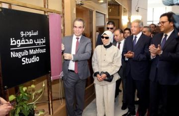 وزير الثقافة يشارك في إزاحة الستار عن استديو نجيب محفوظ بماسبيرو