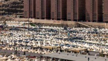 تصعيد الحجاج إلى عرفات لأداء ركن الحج الأعظم وسط تحذيرات من التعرض للشمس تصعيد الحجاج إلى عرفات لأداء ركن الحج الأعظم وسط تحذيرات من التعرض للشمس