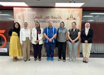 جامعة عين شمس تستقبل وفدا من مكتبة إينوك برات الأمريكية لبحث سبل التعاون جامعة عين شمس تستقبل وفدا من مكتبة إينوك برات الأمريكية لبحث سبل التعاون
