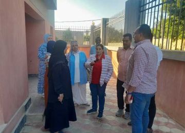 جولة ميدانية لـ شباب ورياضة الإسكندرية لتفقد 6 مراكز بـ حياة كريمة (صور)