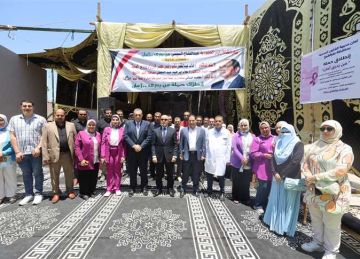 محافظ كفرالشيخ يدشن حملة من بدري أمان للكشف المبكر عن الأورام