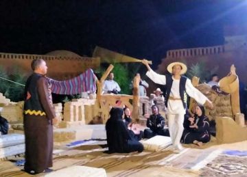  النداهة .. عرض مسرحي في ثقافة القصر بالوادي الجديد