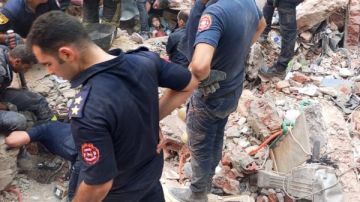 تشكيل لجنة هندسية لمعاينة المنازل المحيطة بالعقارين المنهارين بحدائق القبة