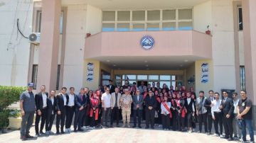 طلاب جامعةالإسكندرية فى قلب المشروعات القومية احتفالا بثورة ٣٠ يونيو