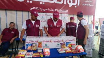 بمشاركة مؤسسة أبو العينين.. تدشين القافلة الثانية للتحالف الوطني بمركز شباب العراقية