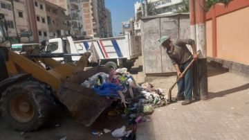 تكثيف حملات النظافة خلال إجازة العيد بكفر الشيخ.. صور تكثيف حملات النظافة خلال إجازة العيد بكفر الشيخ.. صور