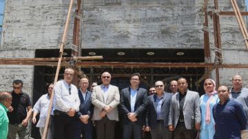 هنو وعطية يتفقدان أعمال تطوير قصر ثقافة بنها