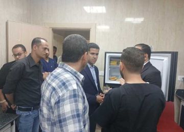 في أول أيام عيد الأضحى.. نائب محافظ مطروح يتفقد مستشفى الضبعة في أول أيام عيد الأضحى.. نائب محافظ مطروح يتفقد مستشفى الضبعة