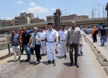 نائب محافظ القليوبية تقود حملات مكثفة لإزالة الإشغالات وتحسين النظافة