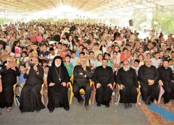 بمشاركة 2000 صغير.. ختام فعاليات اليوم العالمي للطفل بإيبارشية المنيا بمشاركة 2000 صغير.. ختام فعاليات اليوم العالمي للطفل بإيبارشية المنيا