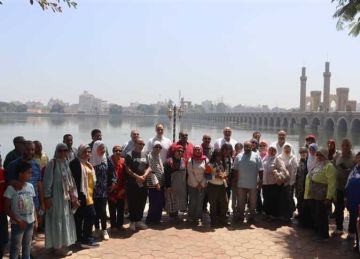 أول رحلة لزيارة المعالم السياحية بالقليوبية (صور) أول رحلة لزيارة المعالم السياحية بالقليوبية (صور)